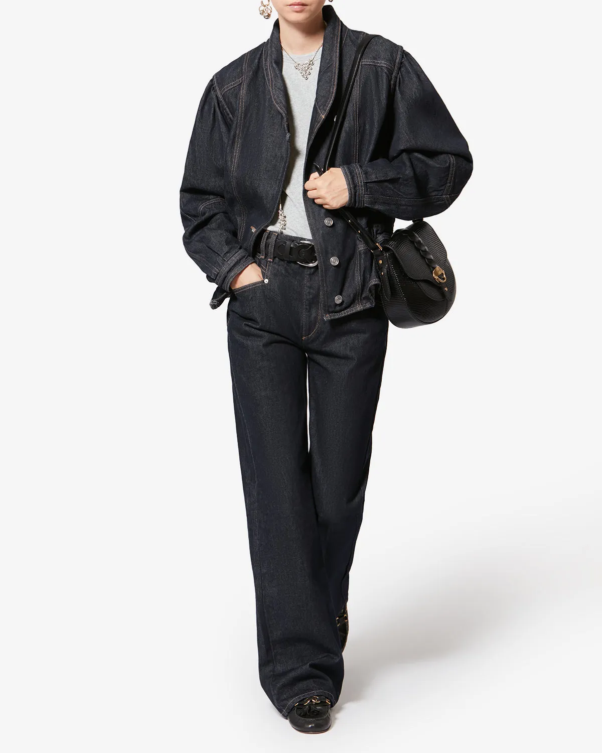 Veste Dolie en denim sold by Isabel Marant product image thumbnail 4