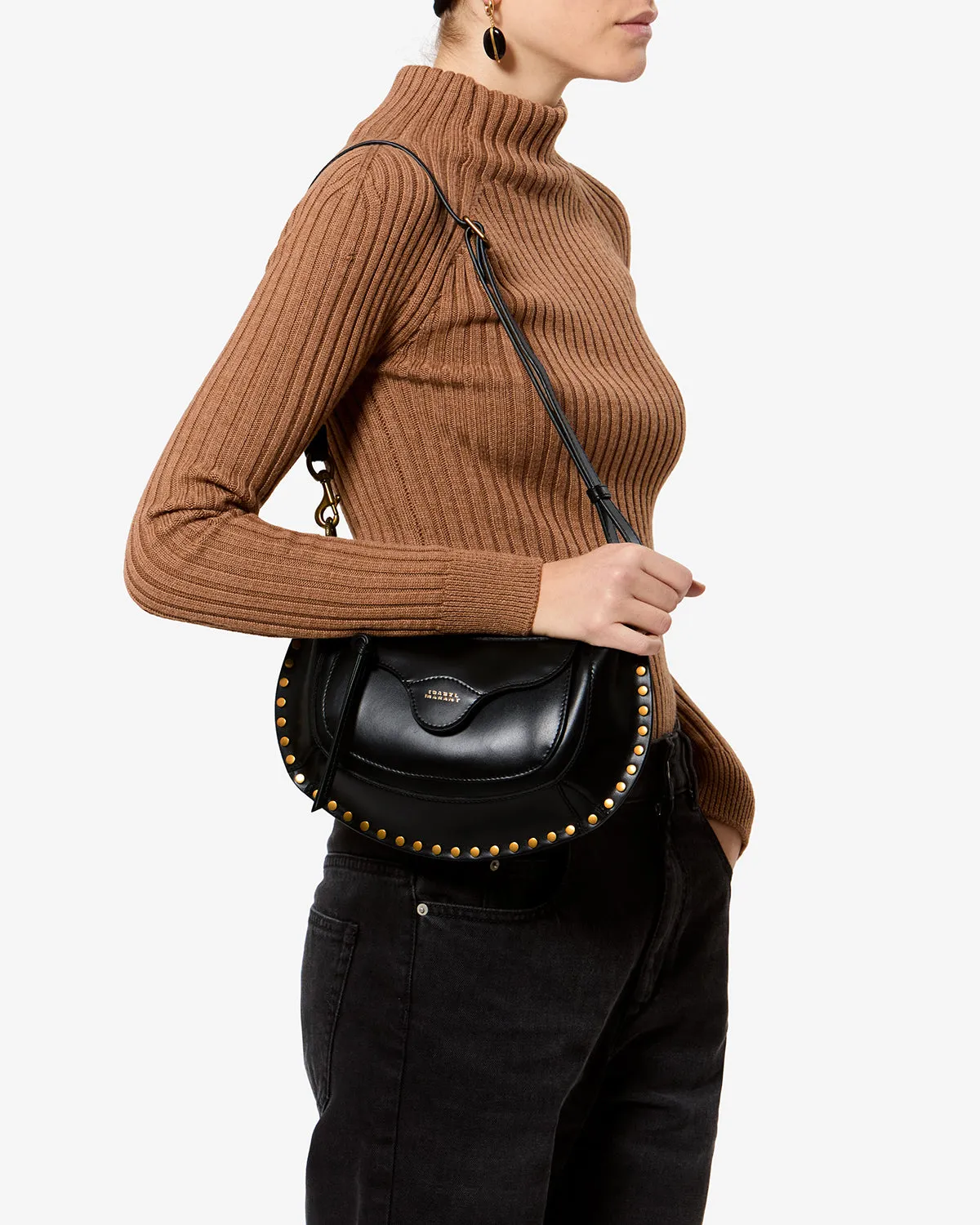Sac Moon Pocket en cuir sold by Isabel Marant product image thumbnail 3