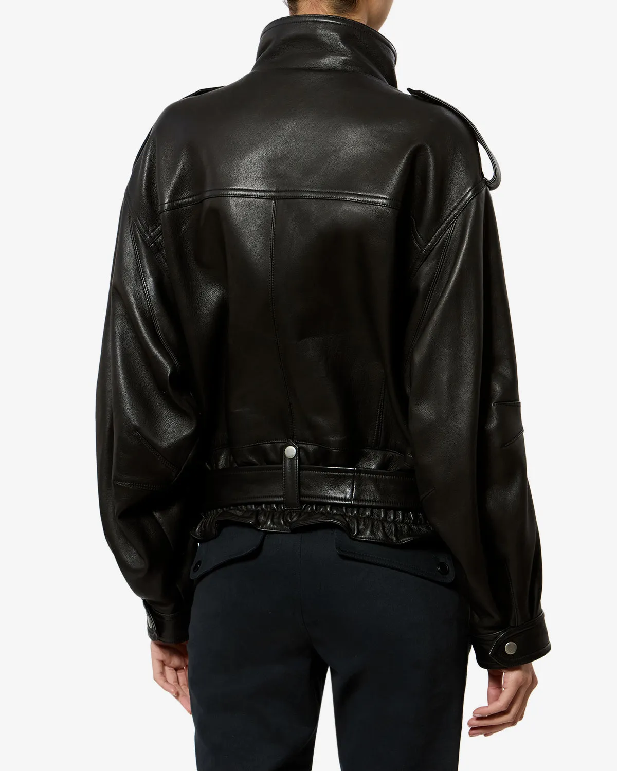 Veste Farza en cuir sold by Isabel Marant product image thumbnail 3