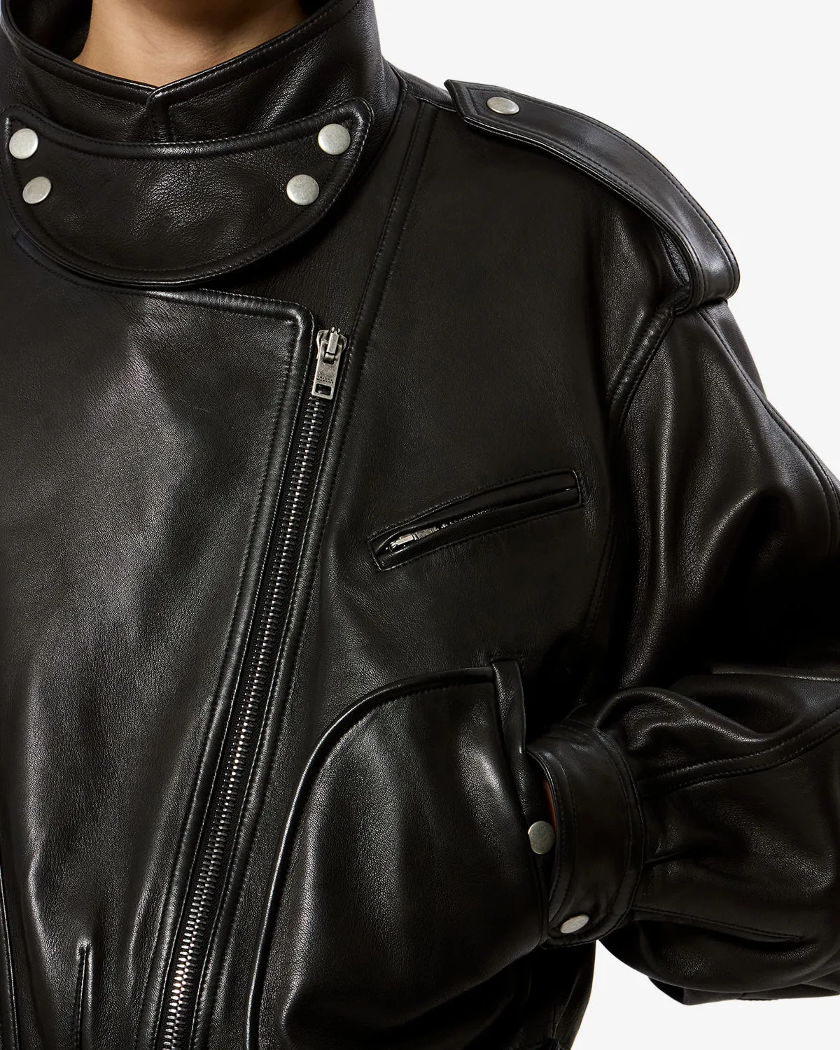 Veste Farza en cuir sold by Isabel Marant product image thumbnail 2