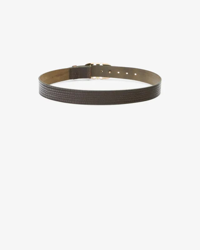 Ceinture Mirko en cuir made by Isabel Marant