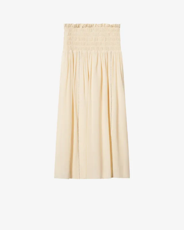 Jupe Nerly en soie made by Isabel Marant