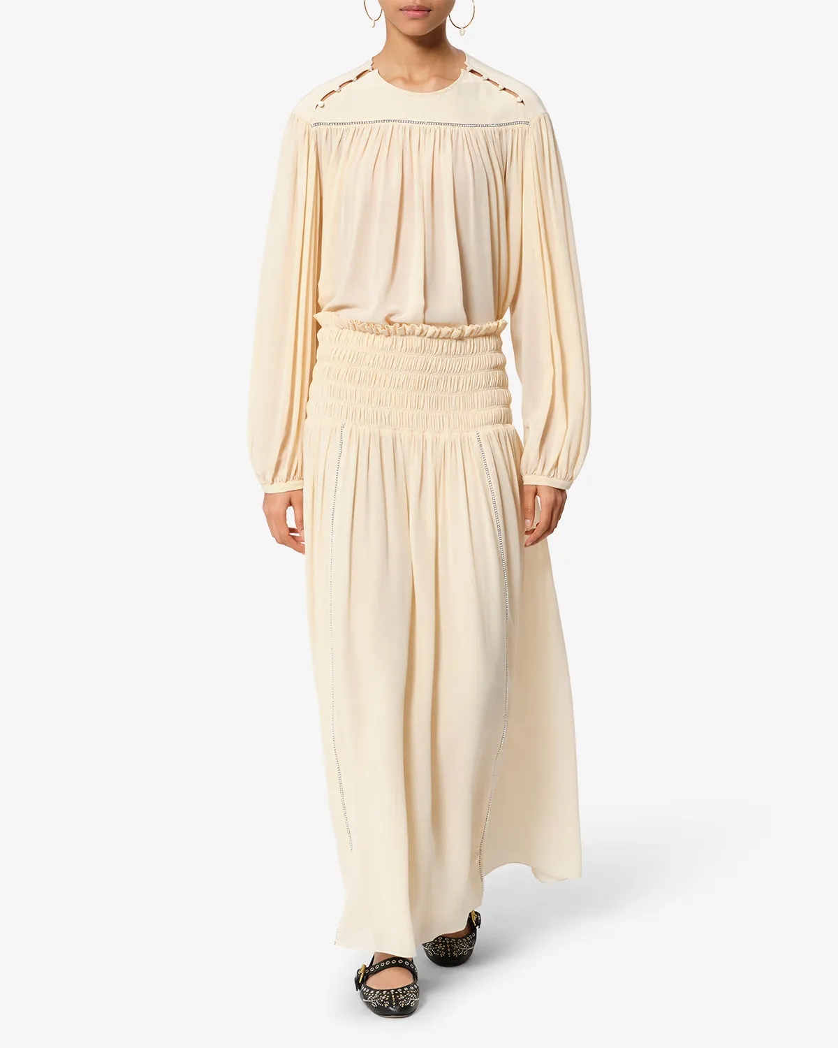 Jupe Nerly en soie sold by Isabel Marant product image thumbnail 4