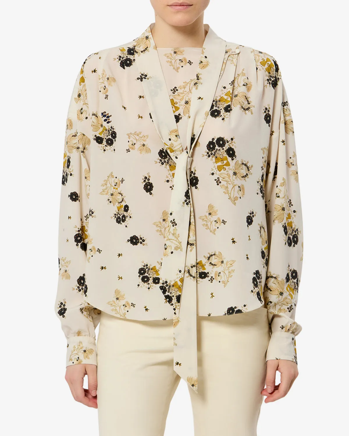 Top Fedry en soie sold by Isabel Marant product image thumbnail 5