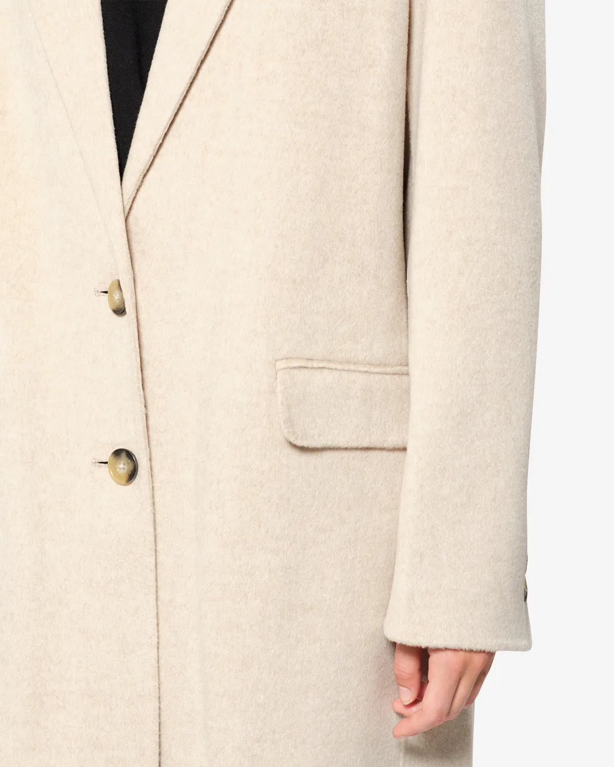 Manteau Clesa en laine sold by Isabel Marant product image thumbnail 2