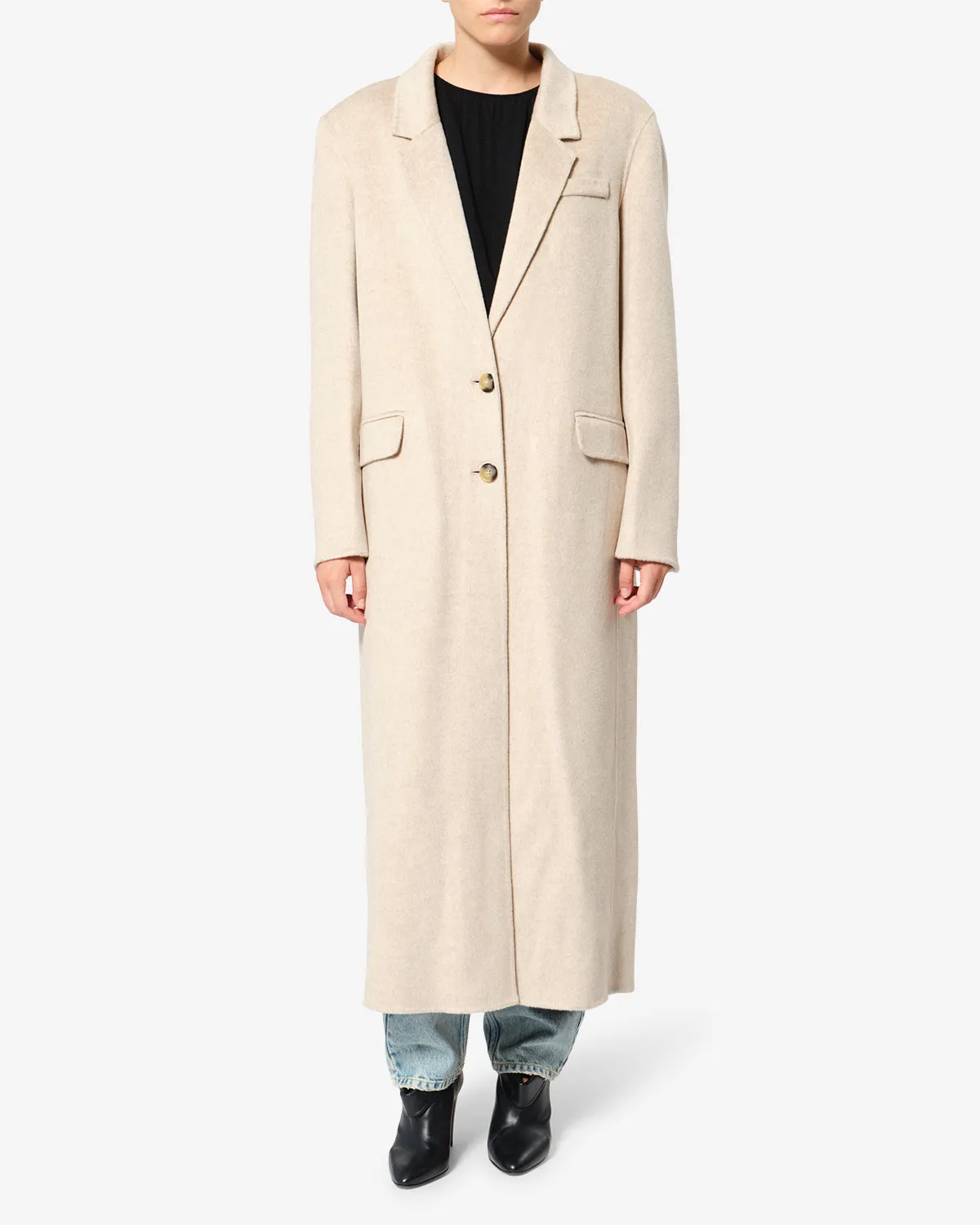 Manteau Clesa en laine sold by Isabel Marant product image thumbnail 5