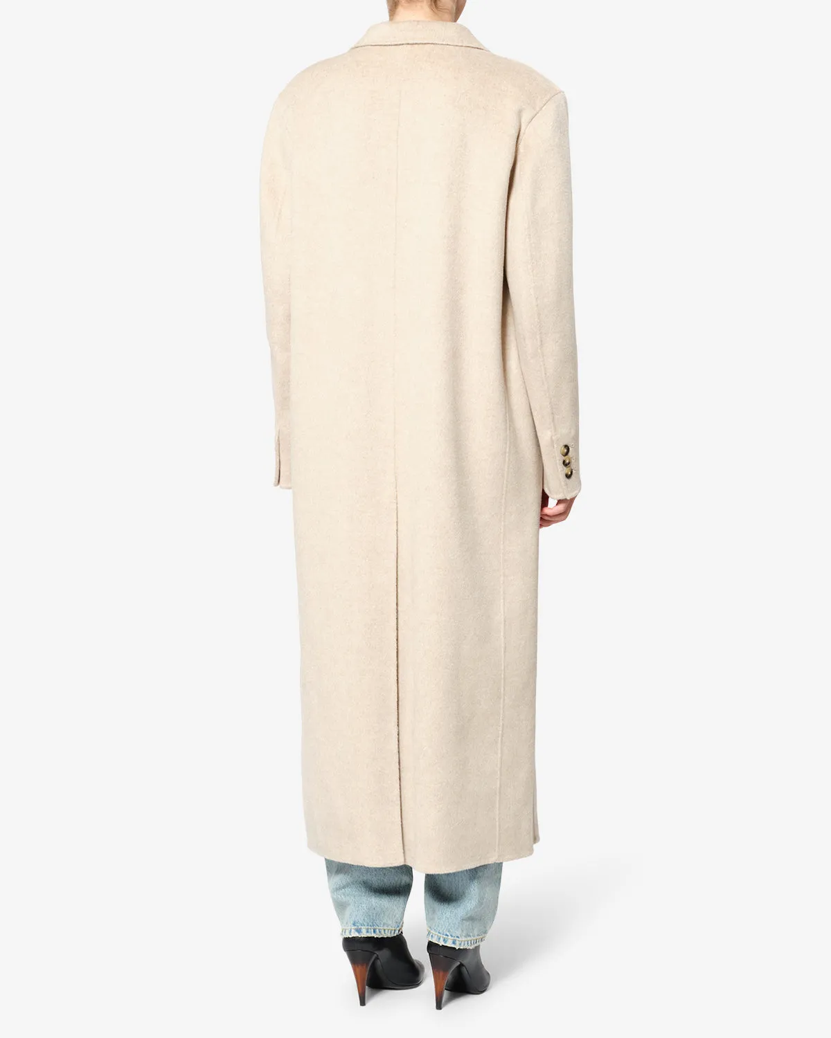 Manteau Clesa en laine sold by Isabel Marant product image thumbnail 3