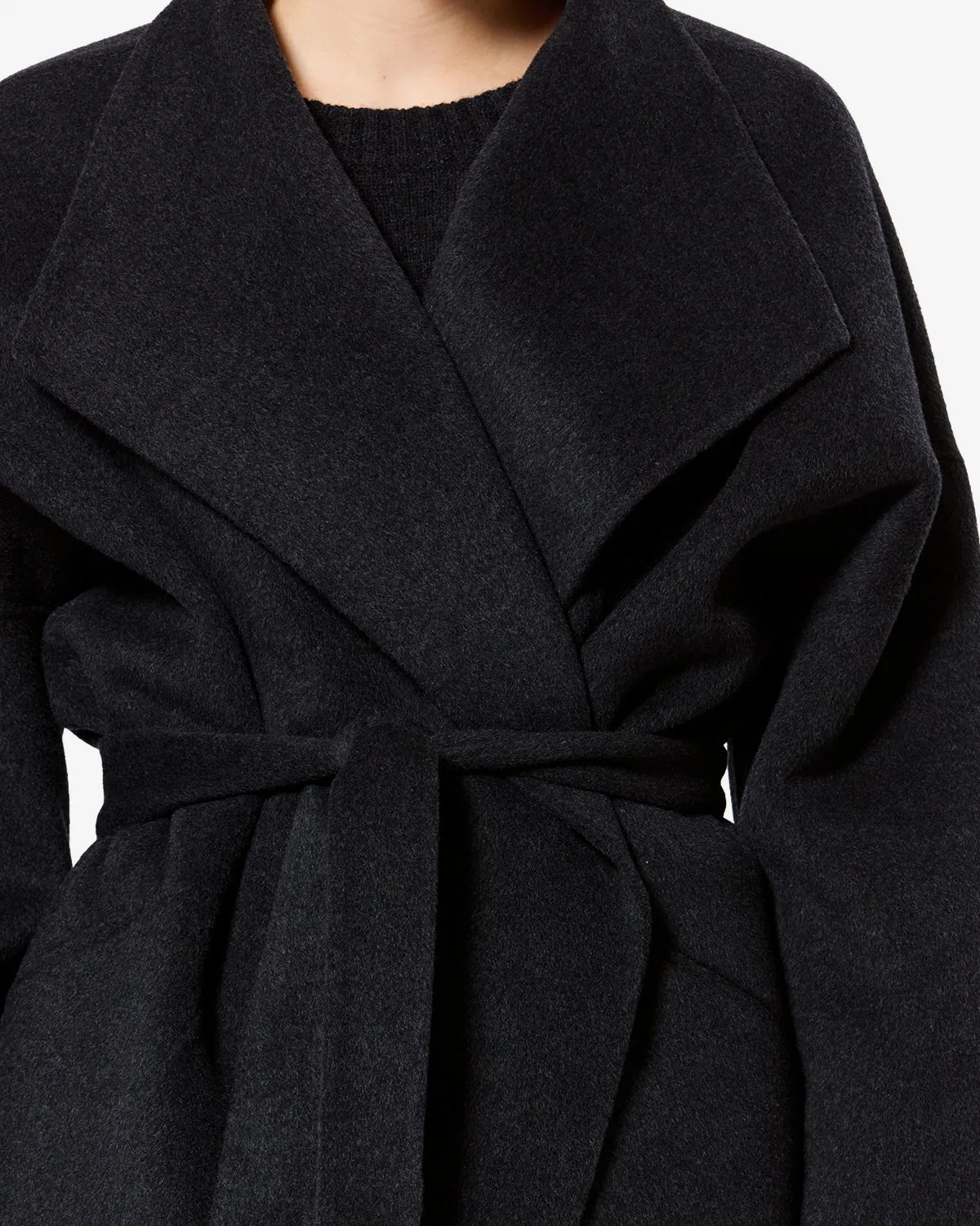 Manteau Ceaton en laine sold by Isabel Marant product image thumbnail 2