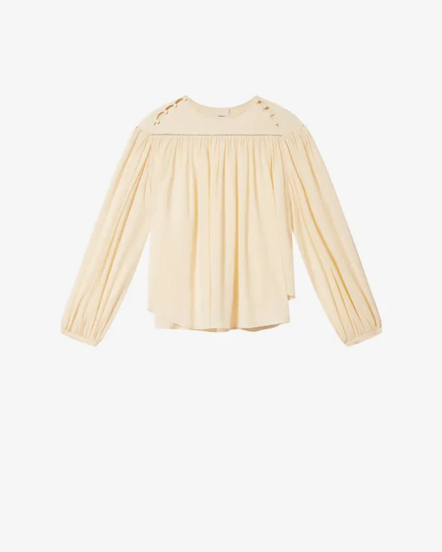 Top Nuna en soie made by Isabel Marant