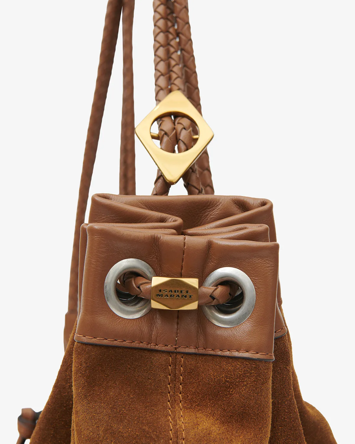 Sac Maia Medium en cuir velours sold by Isabel Marant product image thumbnail 5