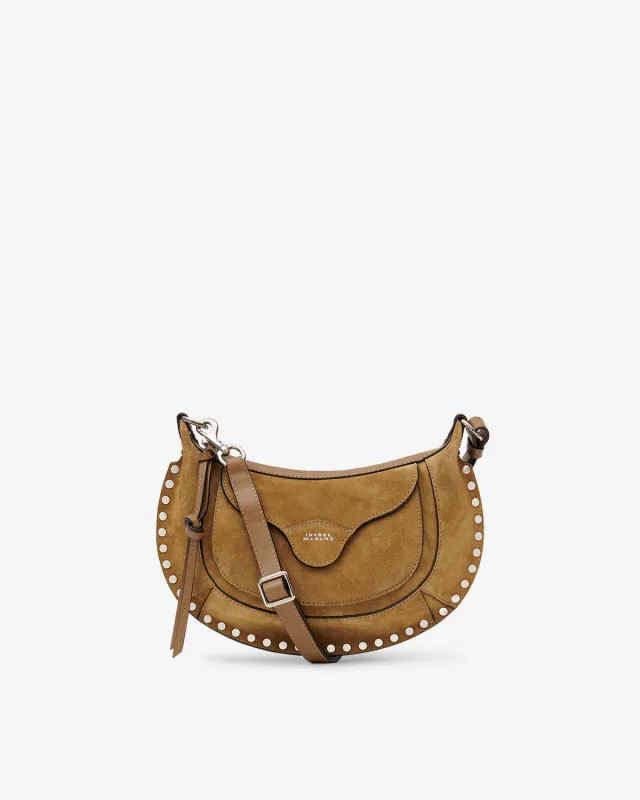 Sac Moon Pocket en cuir velours made by Isabel Marant
