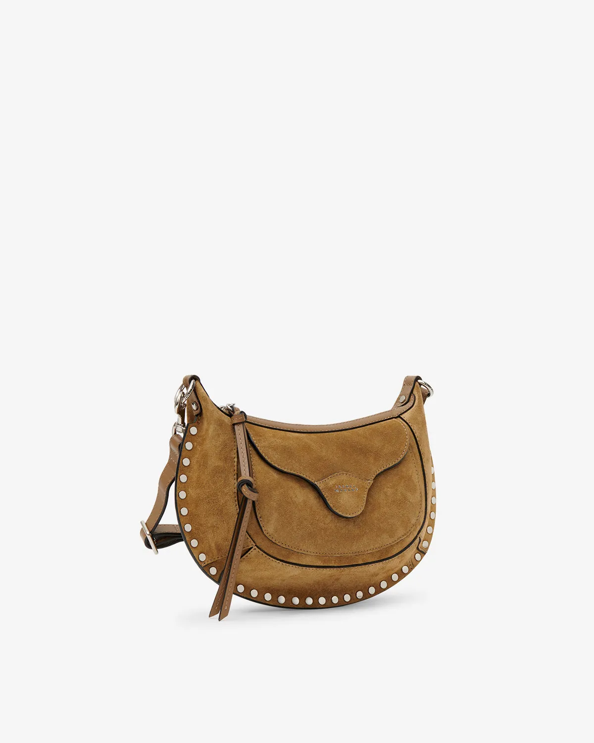 Sac Moon Pocket en cuir velours sold by Isabel Marant product image thumbnail 2