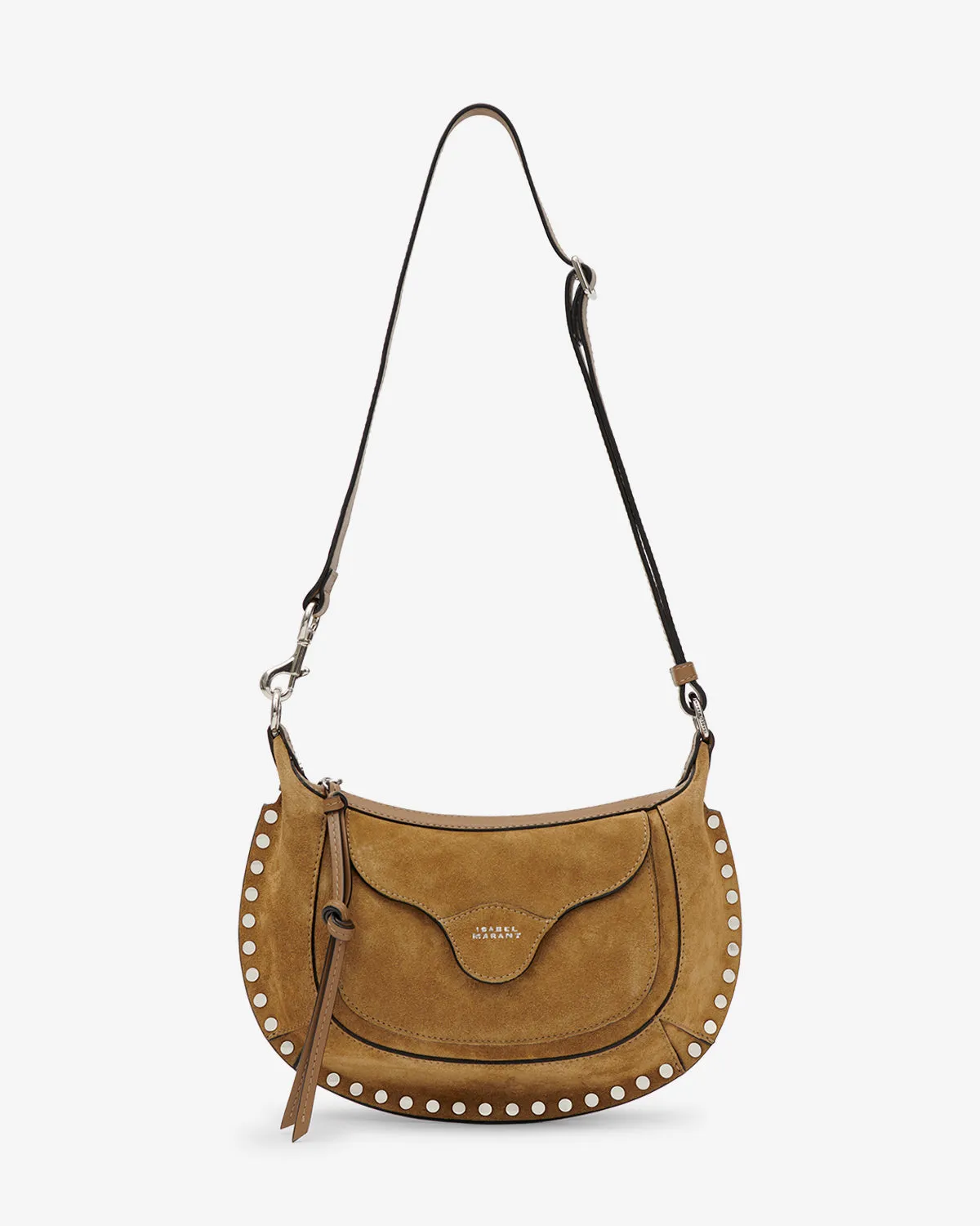 Sac Moon Pocket en cuir velours sold by Isabel Marant product image thumbnail 4