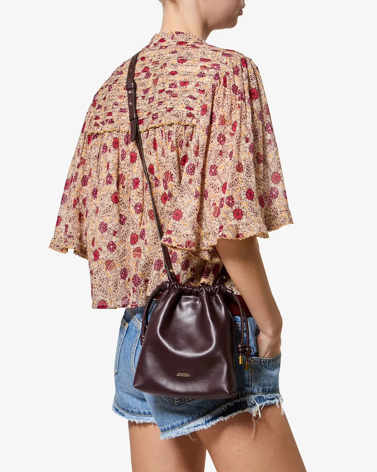 Sac Silven Mini en cuir sold by Isabel Marant product image thumbnail 3