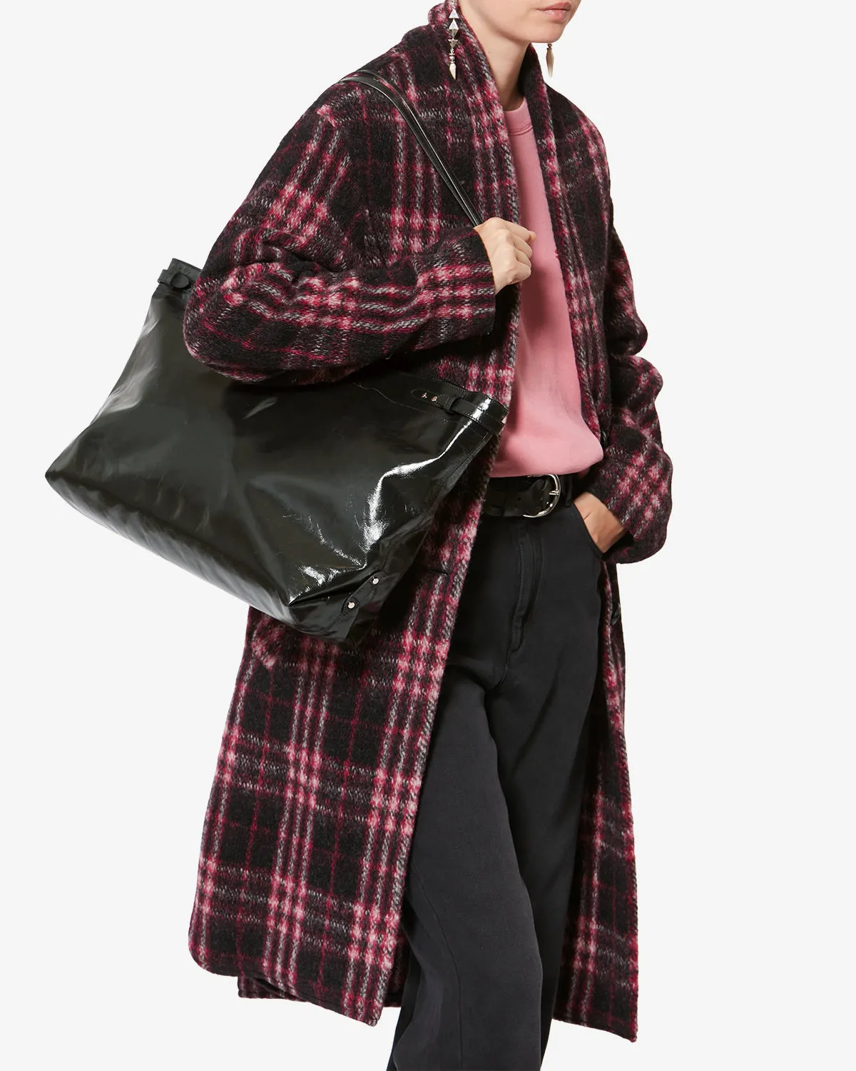 Sac Winna Tote en cuir grainé sold by Isabel Marant product image thumbnail 5