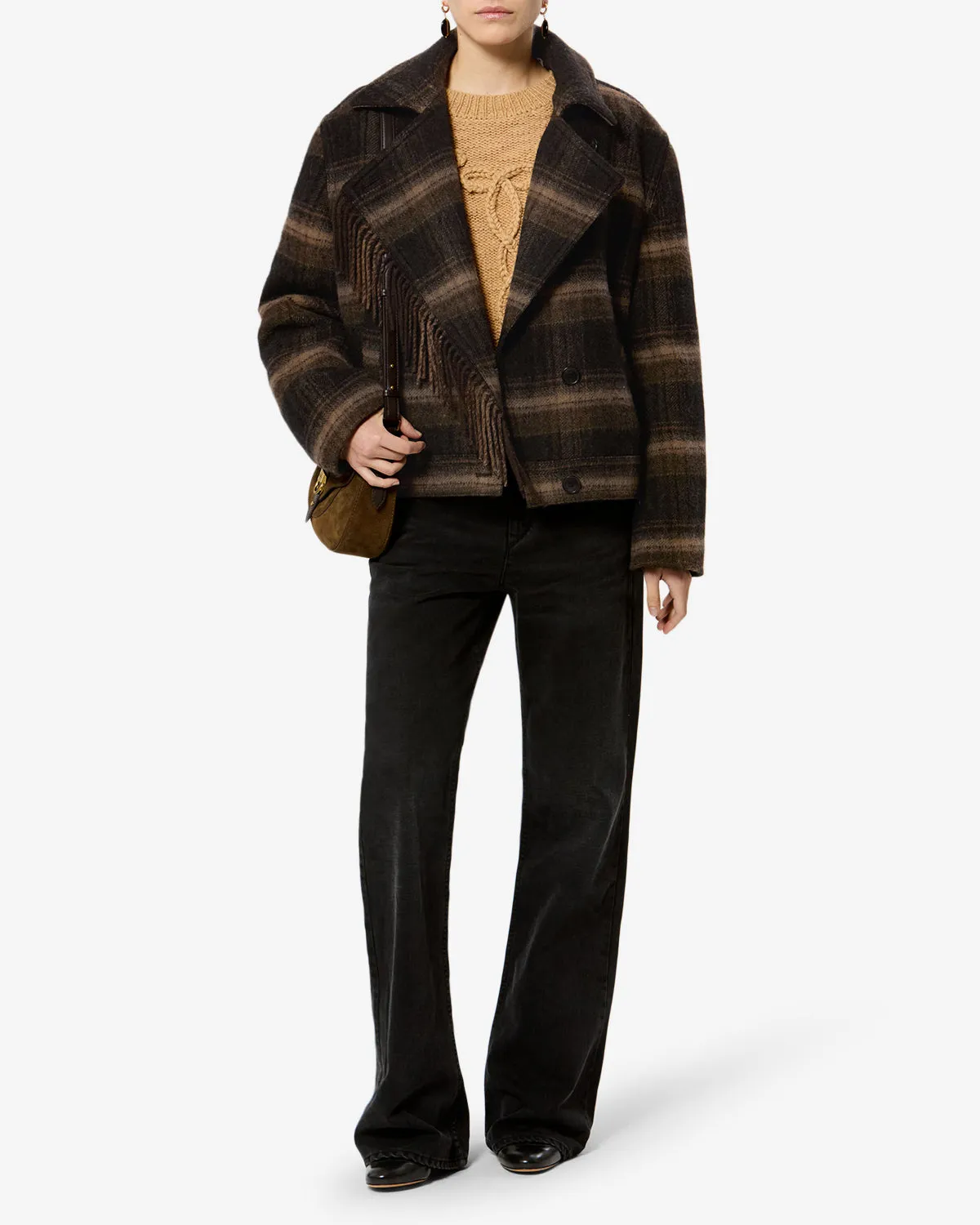 Manteau Galeane en laine sold by Isabel Marant product image thumbnail 4