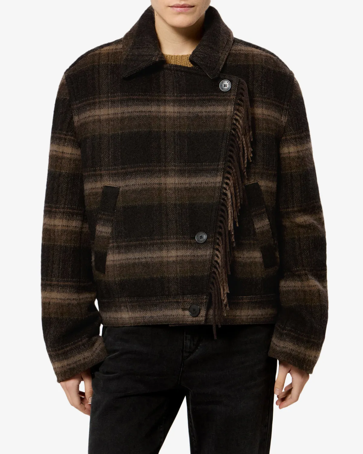 Manteau Galeane en laine sold by Isabel Marant product image thumbnail 5