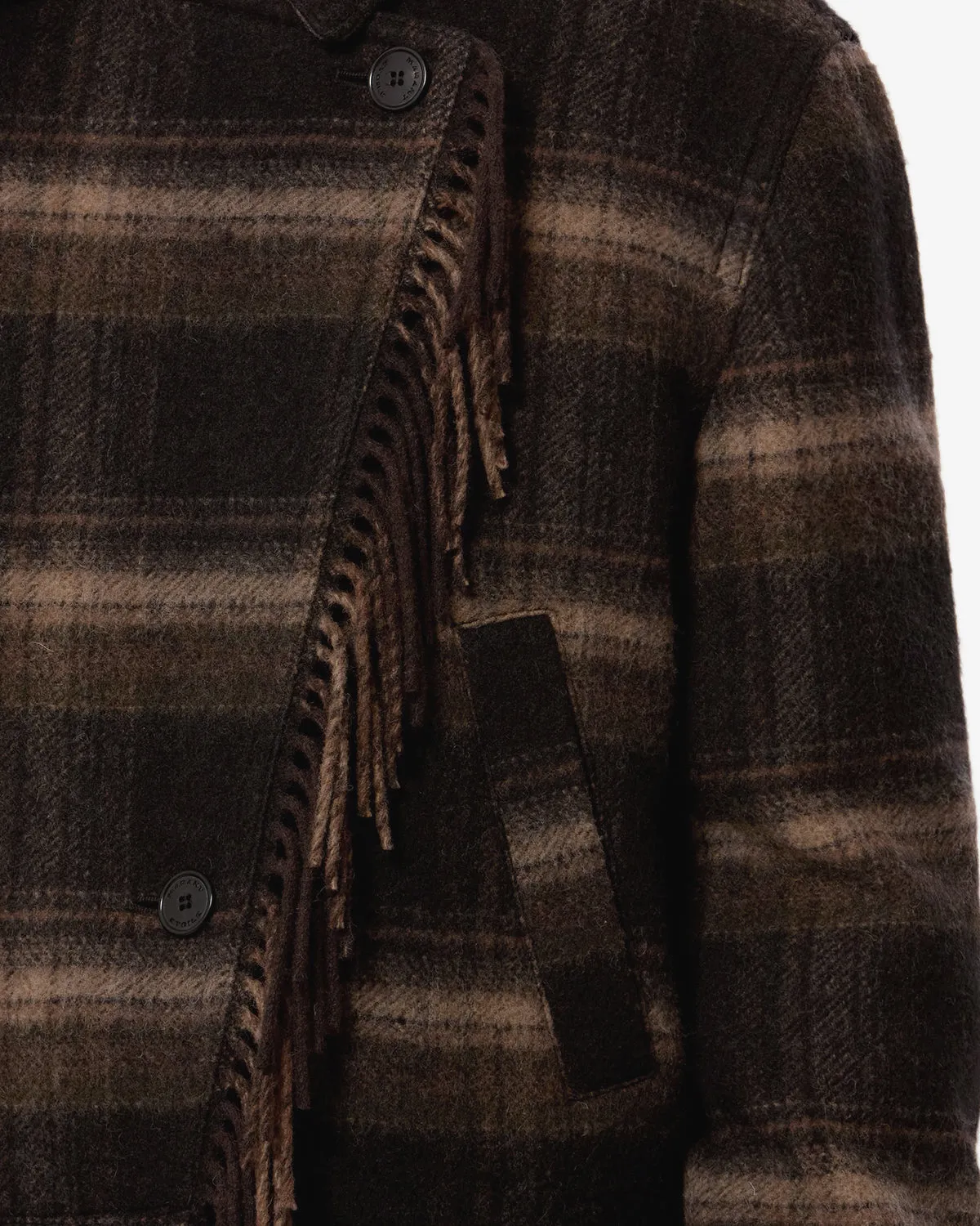 Manteau Galeane en laine sold by Isabel Marant product image thumbnail 2