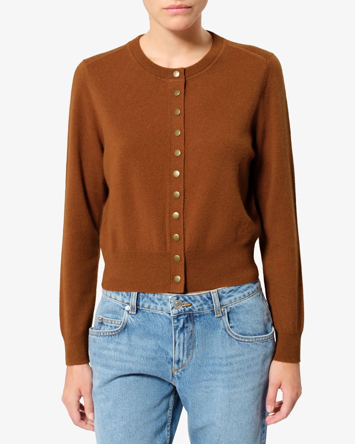 Cardigan Idesia en laine sold by Isabel Marant product image thumbnail 5