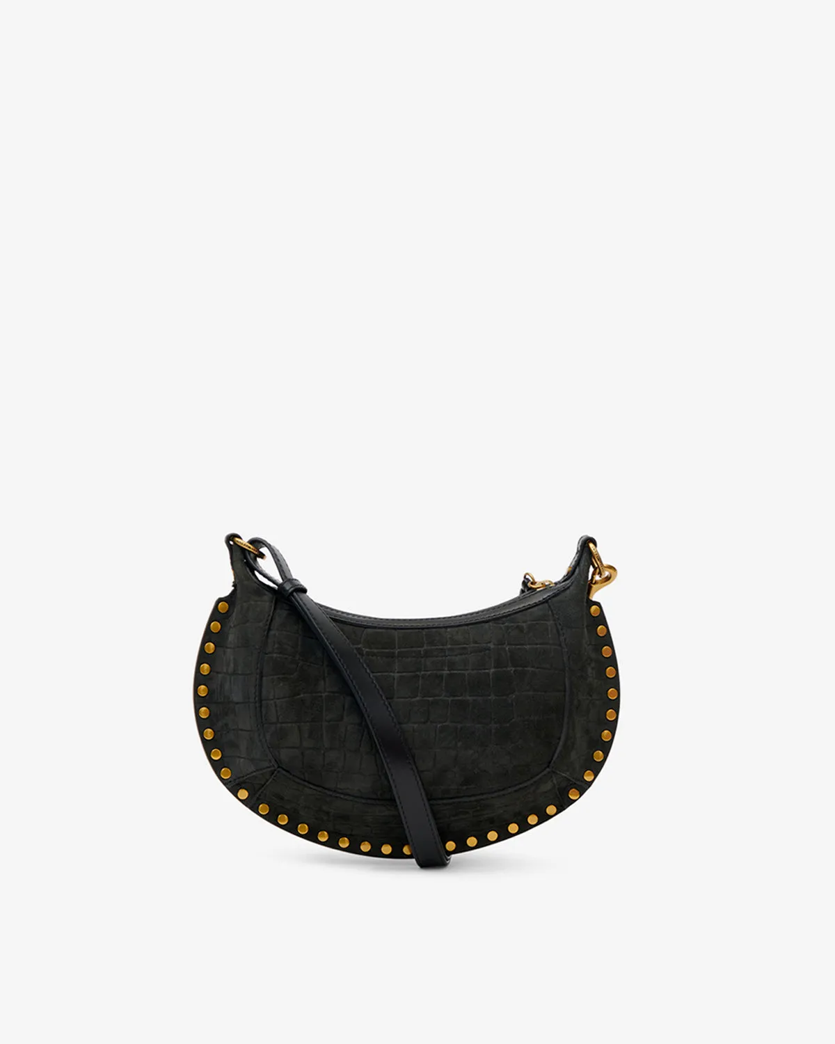 Sac Oskan Moon en cuir velours effet croco sold by Isabel Marant product image thumbnail 3