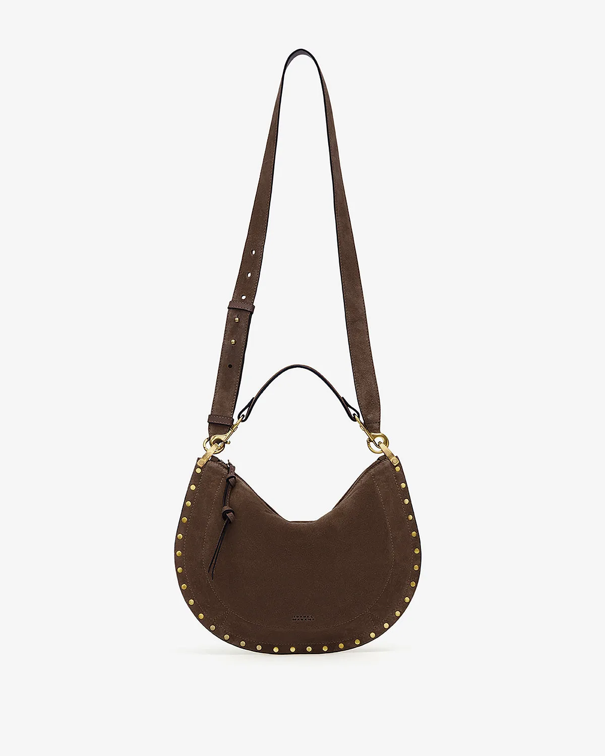 Sac Oskan Soft Zip en cuir velours sold by Isabel Marant product image thumbnail 4