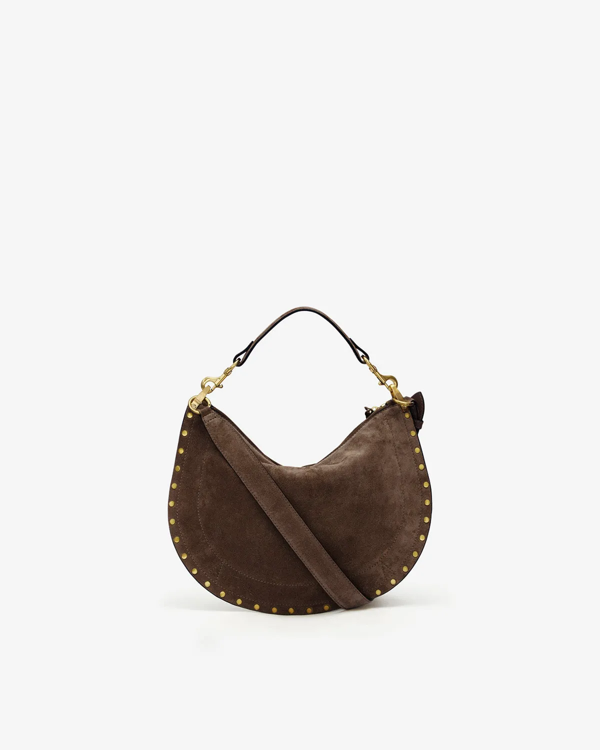 Sac Oskan Soft Zip en cuir velours sold by Isabel Marant product image thumbnail 2