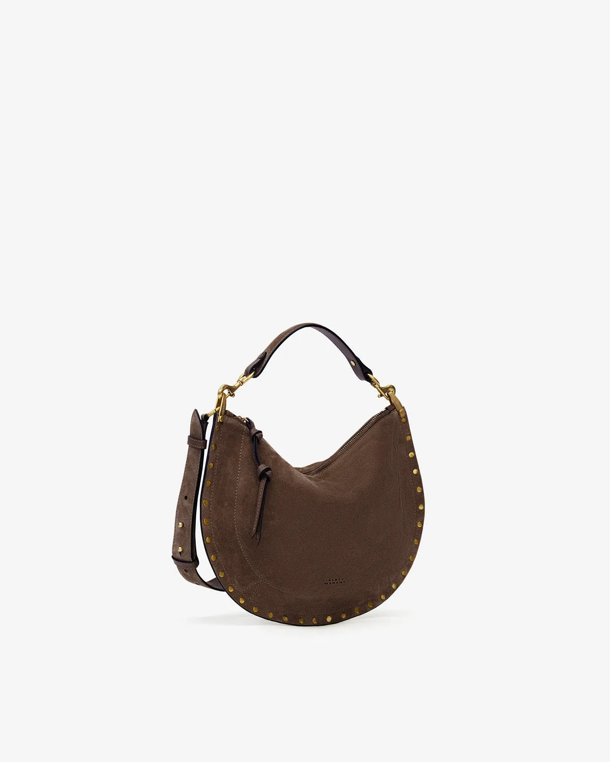 Sac Oskan Soft Zip en cuir velours sold by Isabel Marant product image thumbnail 3