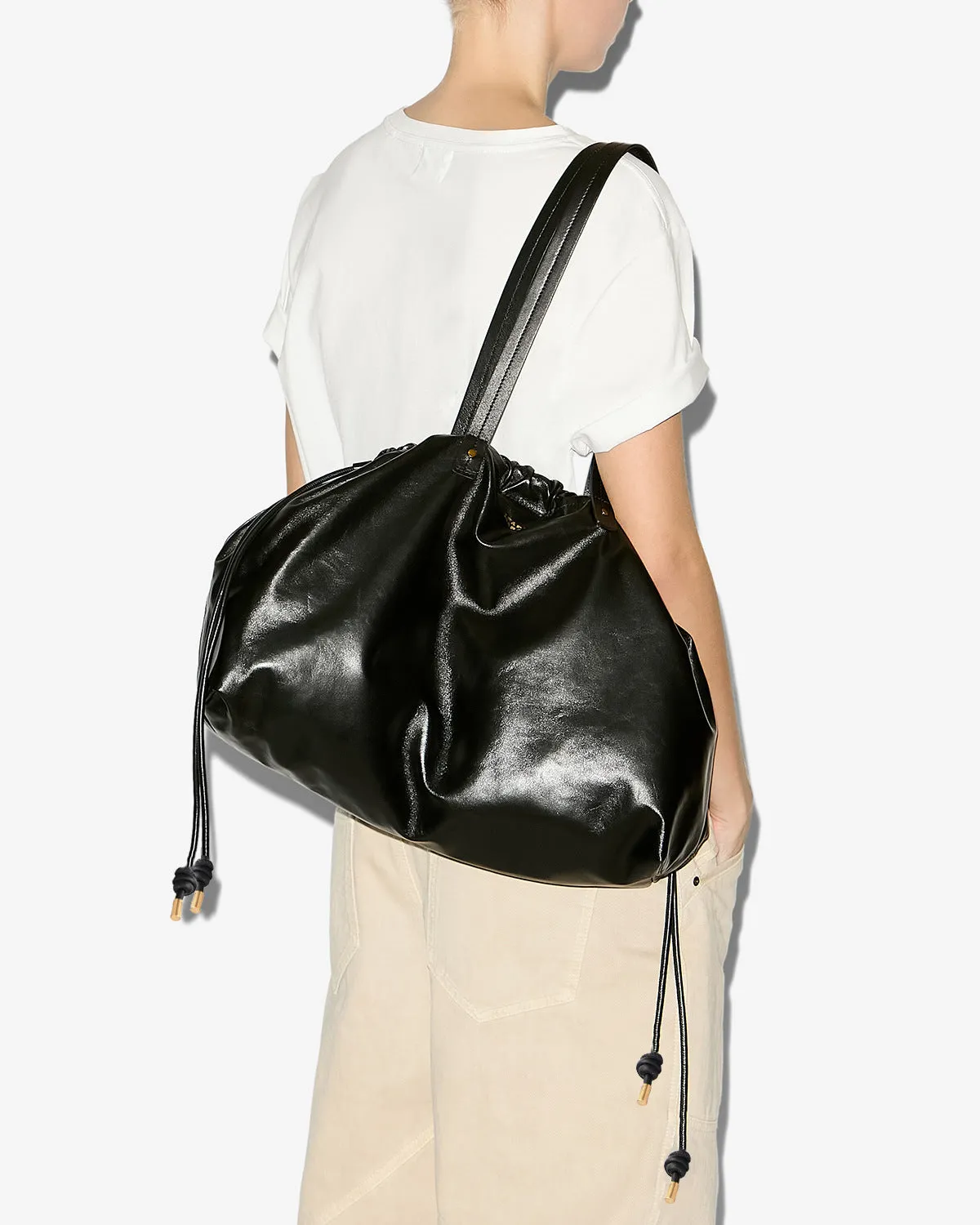 Cabas Silven en cuir sold by Isabel Marant product image thumbnail 3