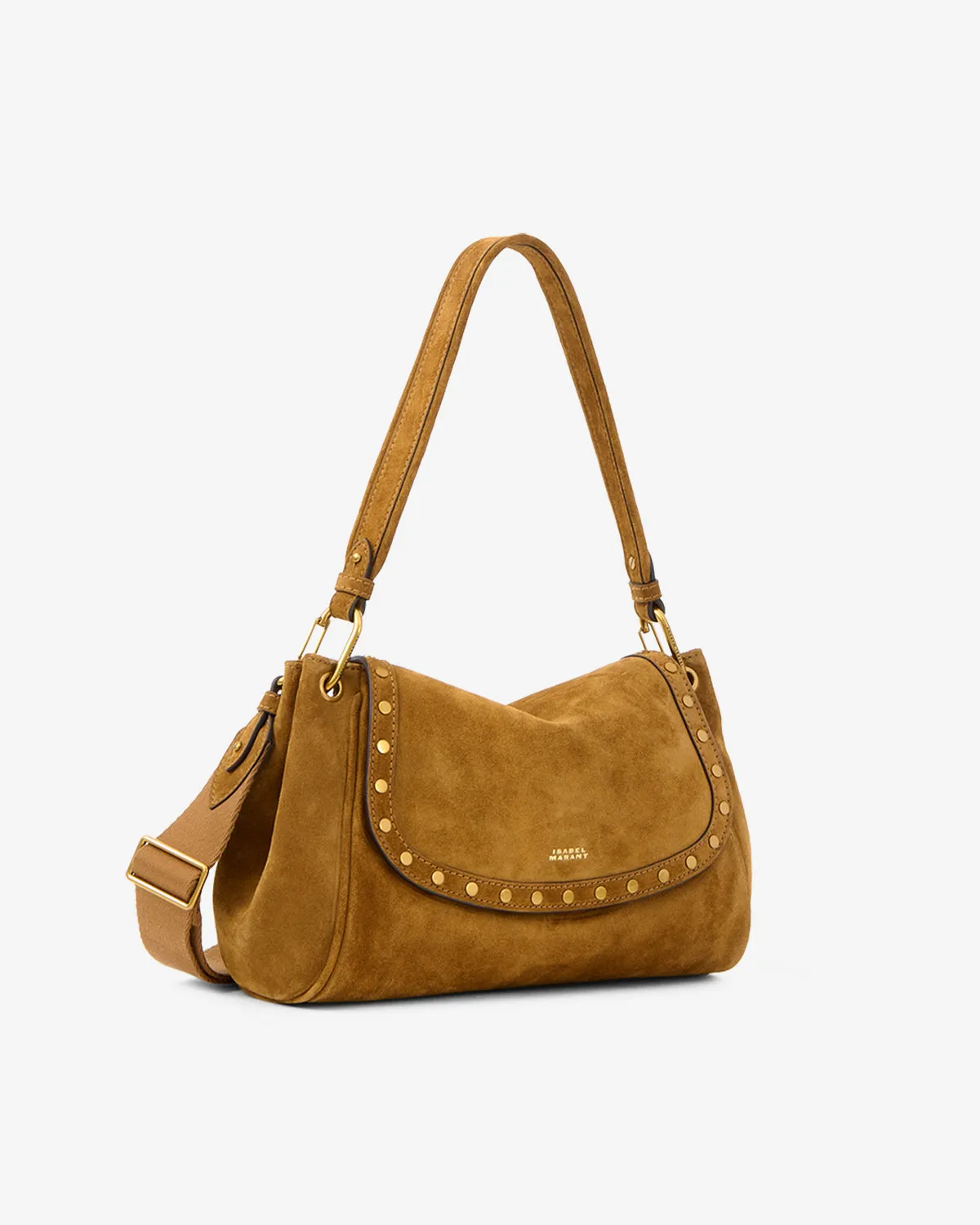 Sac Chany M en cuir velours sold by Isabel Marant