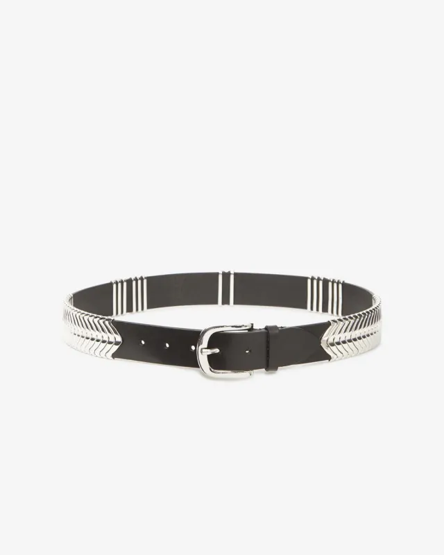 CEINTURE TEHORA EN CUIR  made by Isabel Marant