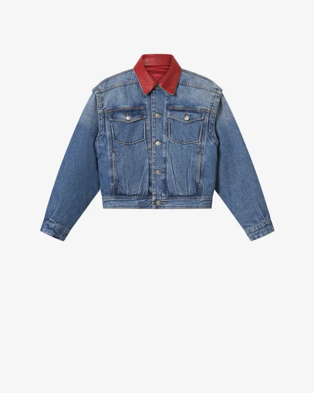 Veste Devyn en denim made by Isabel Marant