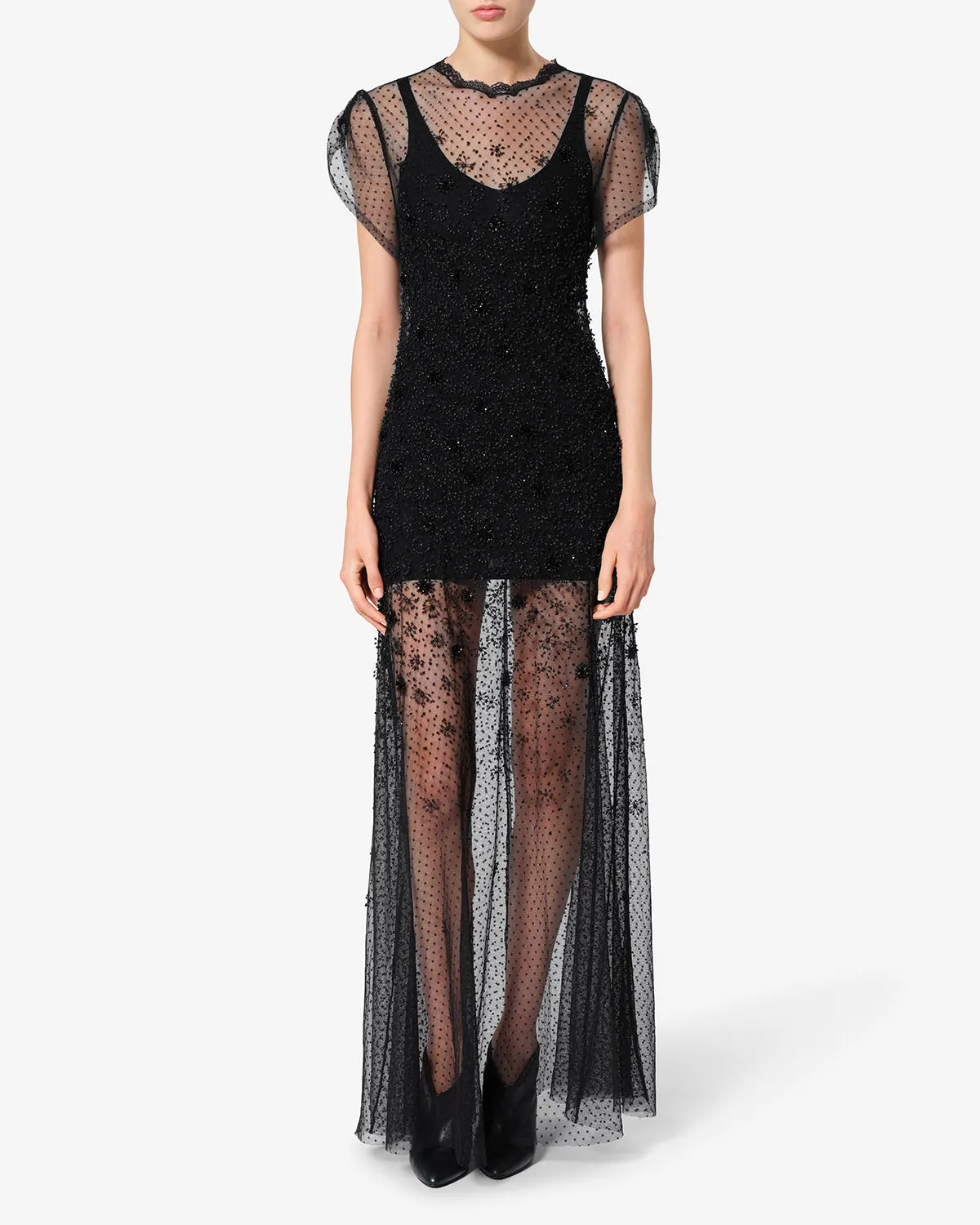 Robe Otalia en dentelle sold by Isabel Marant product image thumbnail 4