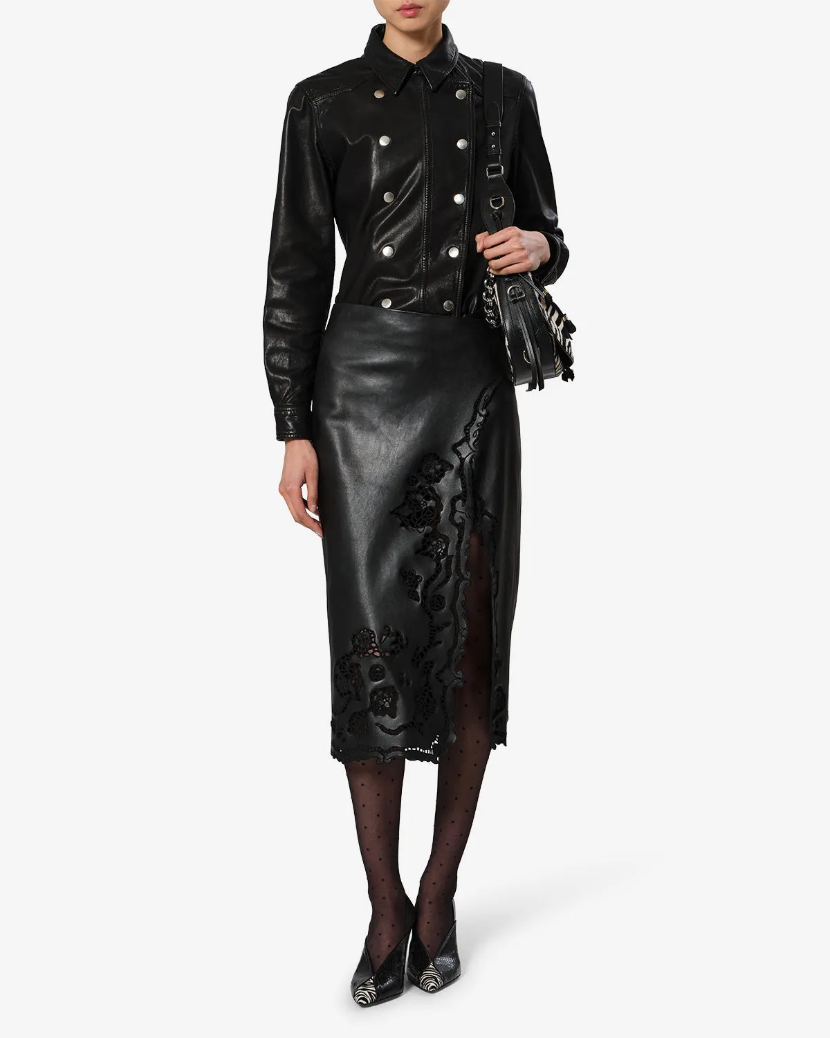 Chemise Valdy en cuir sold by Isabel Marant product image thumbnail 4