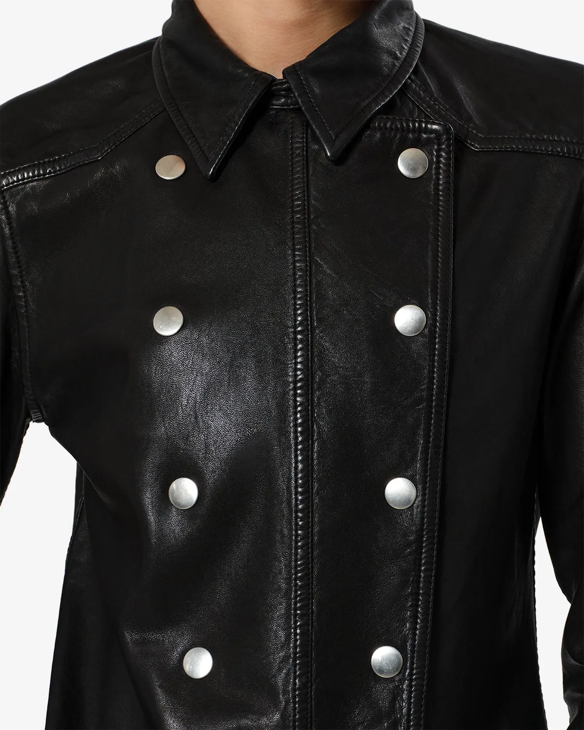 Chemise Valdy en cuir sold by Isabel Marant product image thumbnail 2
