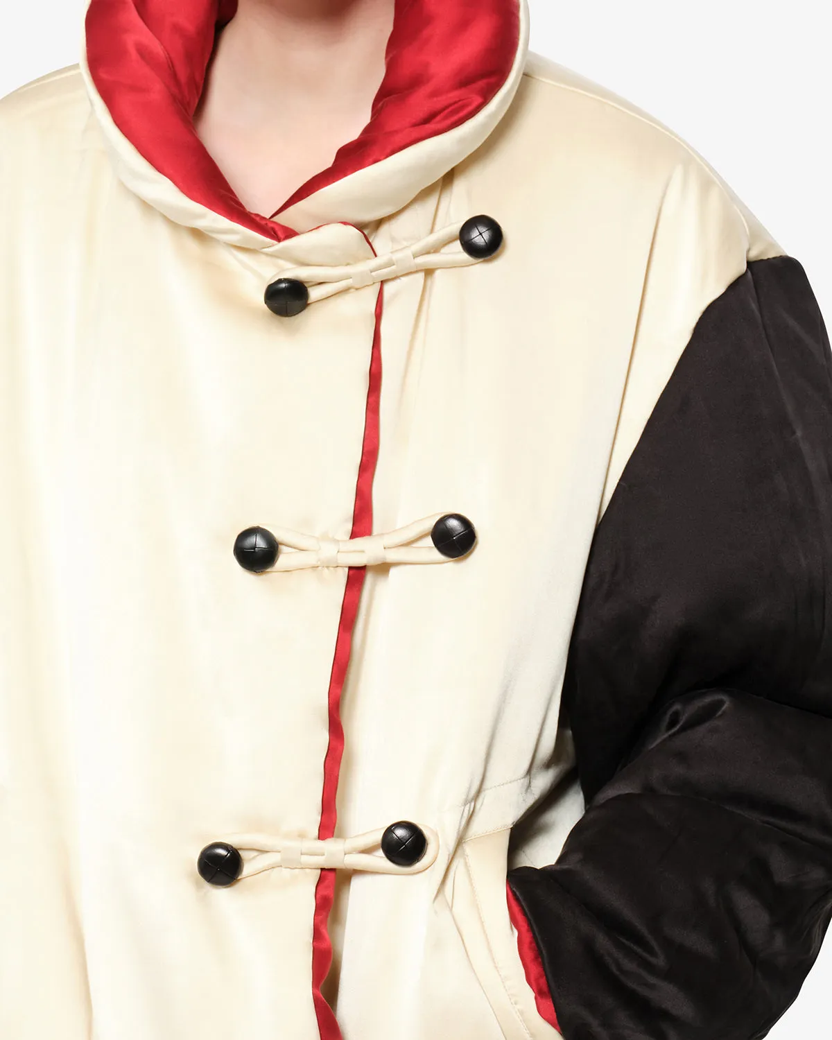 Manteau Bleza en soie sold by Isabel Marant product image thumbnail 2