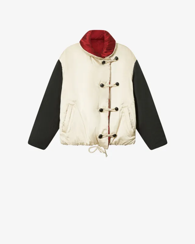 Manteau Bleza en soie made by Isabel Marant