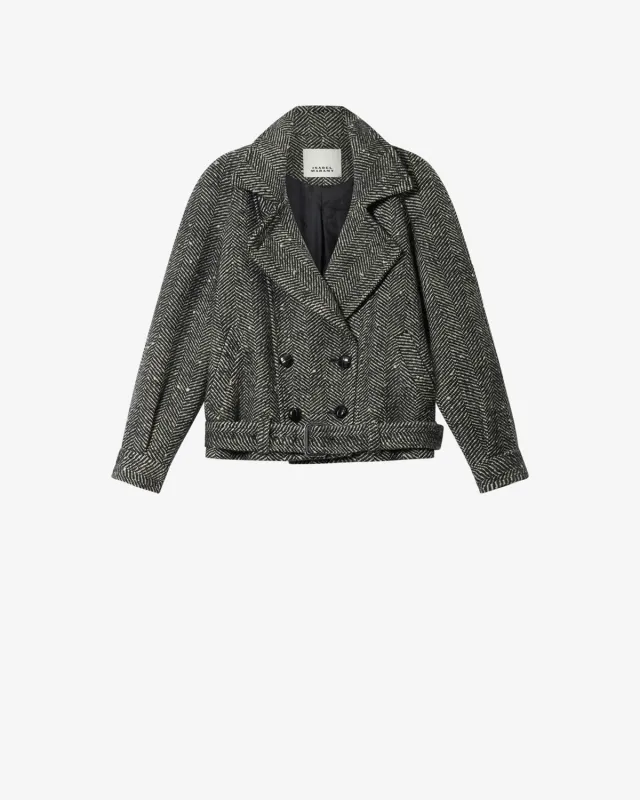 Manteau Elvane en laine made by Isabel Marant