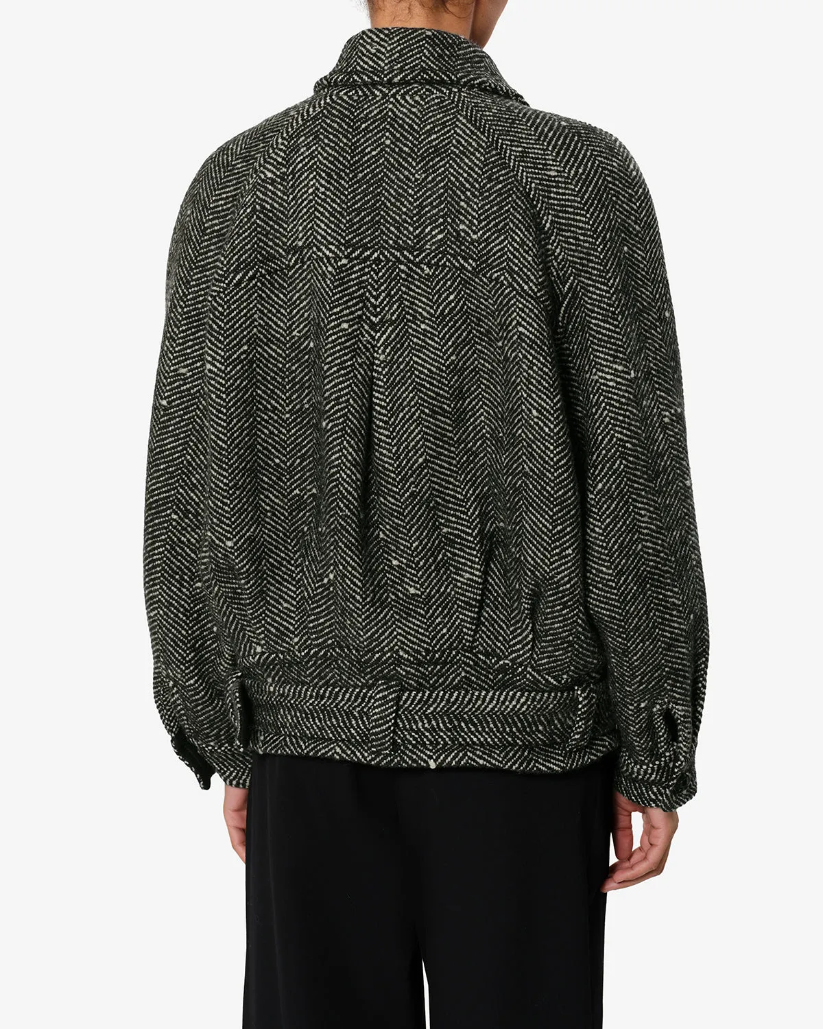 Manteau Elvane en laine sold by Isabel Marant product image thumbnail 3