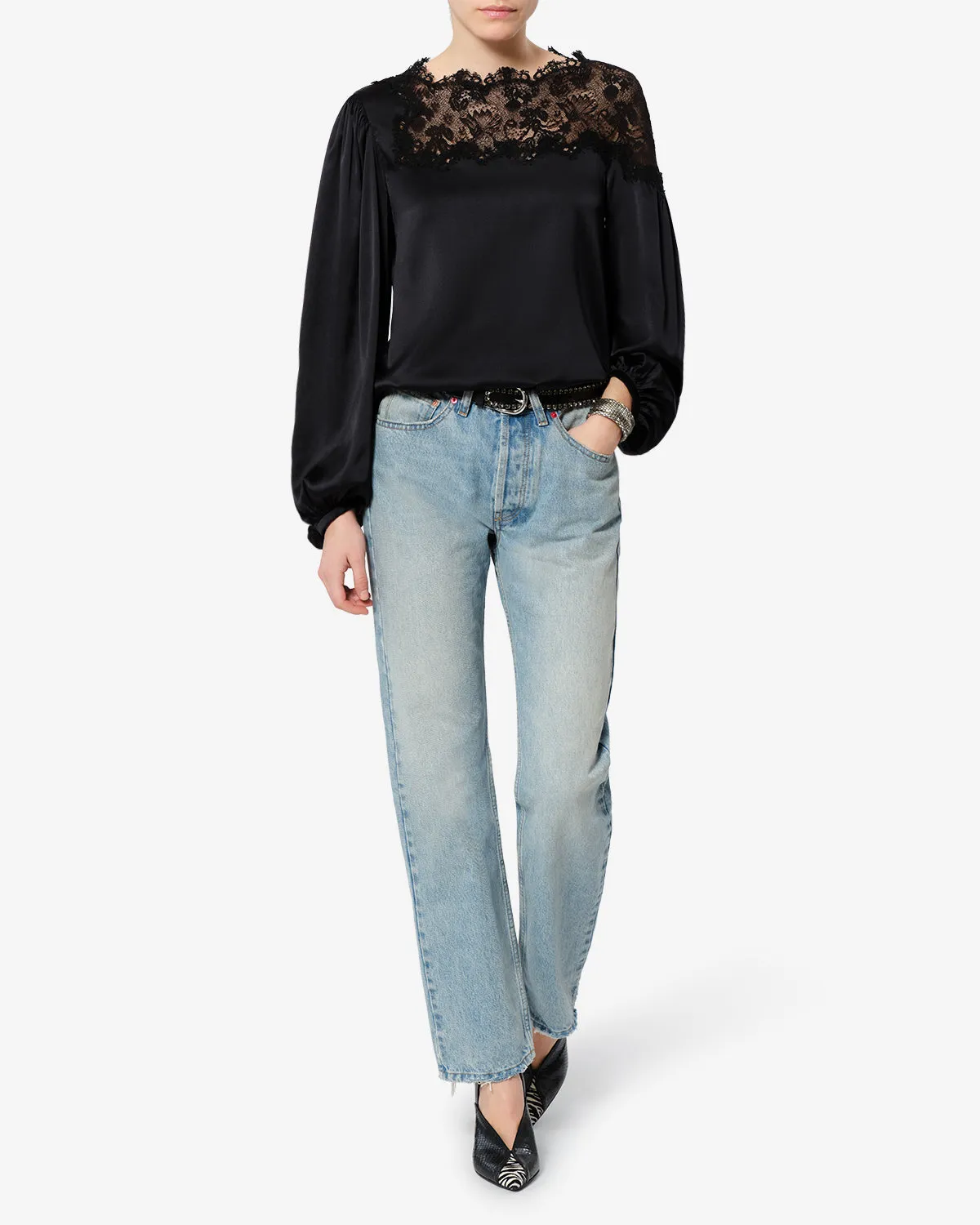 Top Azare en soie sold by Isabel Marant product image thumbnail 4