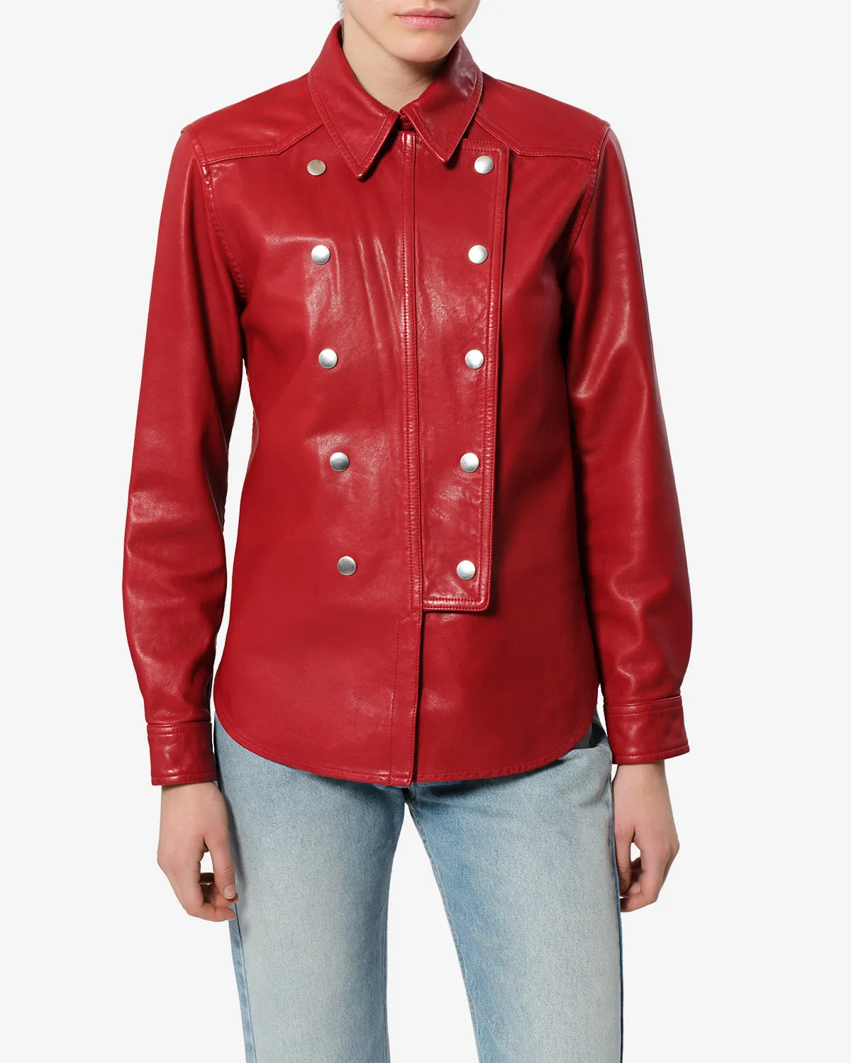 Chemise Valdy en cuir sold by Isabel Marant product image thumbnail 5