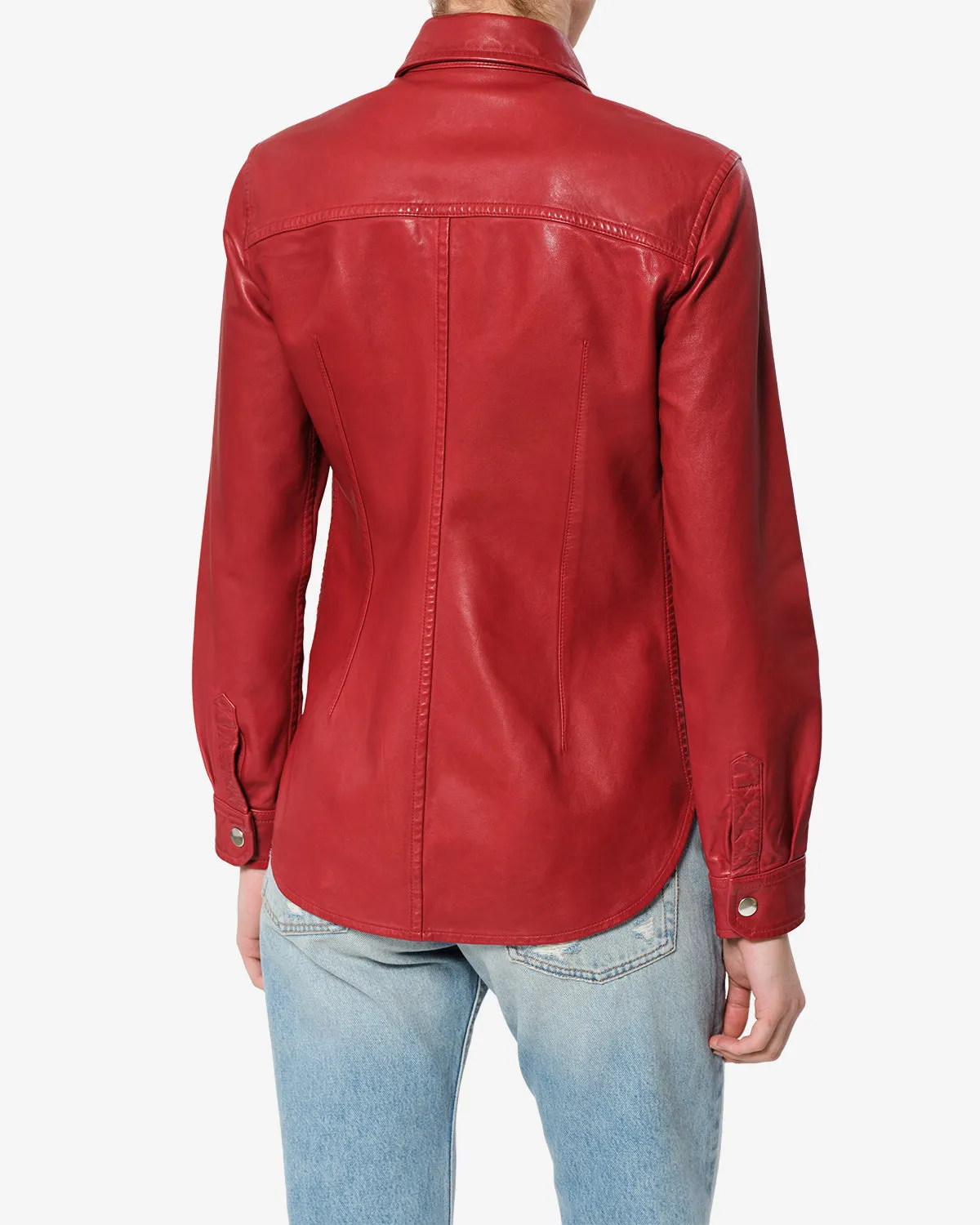 Chemise Valdy en cuir sold by Isabel Marant product image thumbnail 3