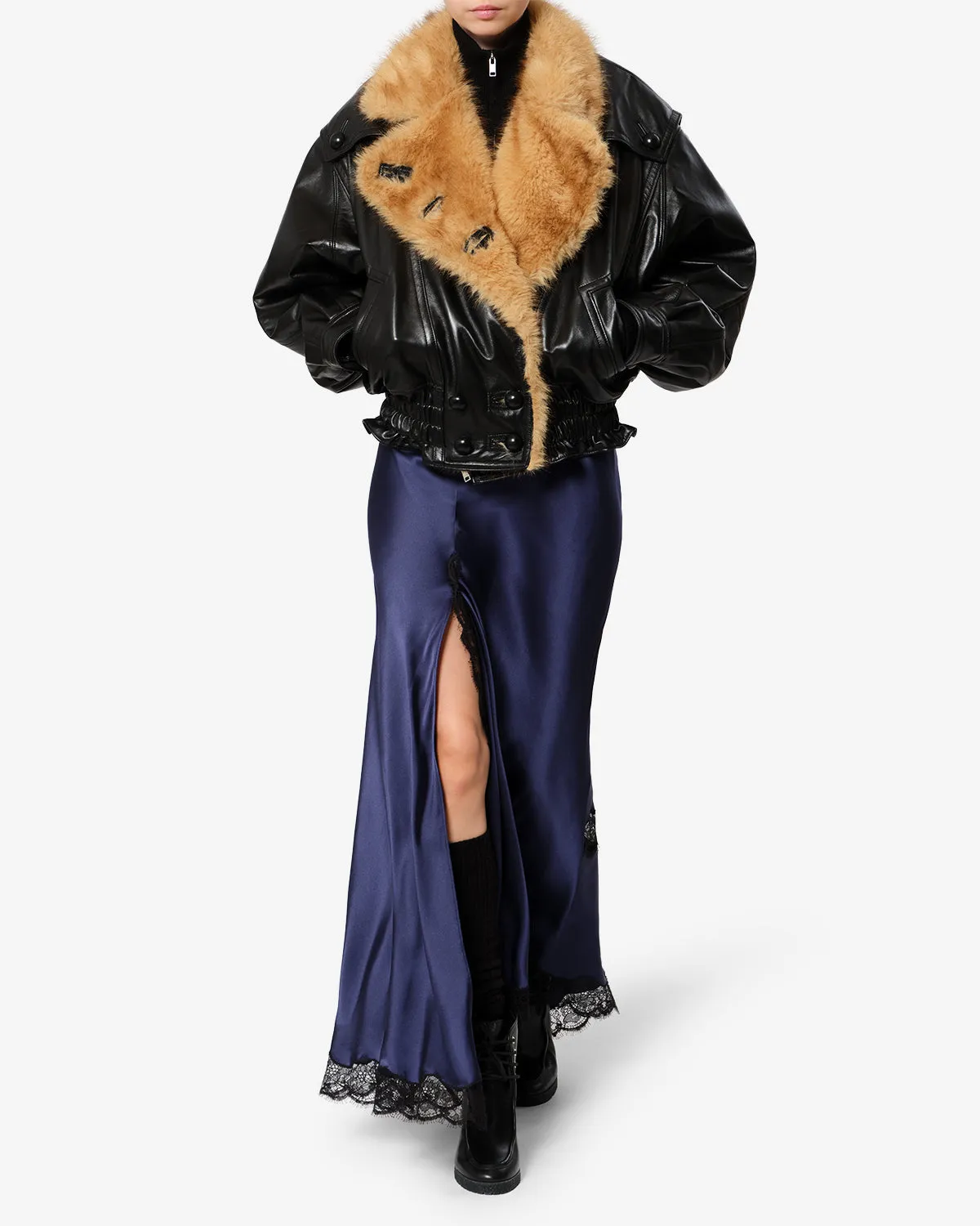 Jupe Alexandra en soie sold by Isabel Marant product image thumbnail 4