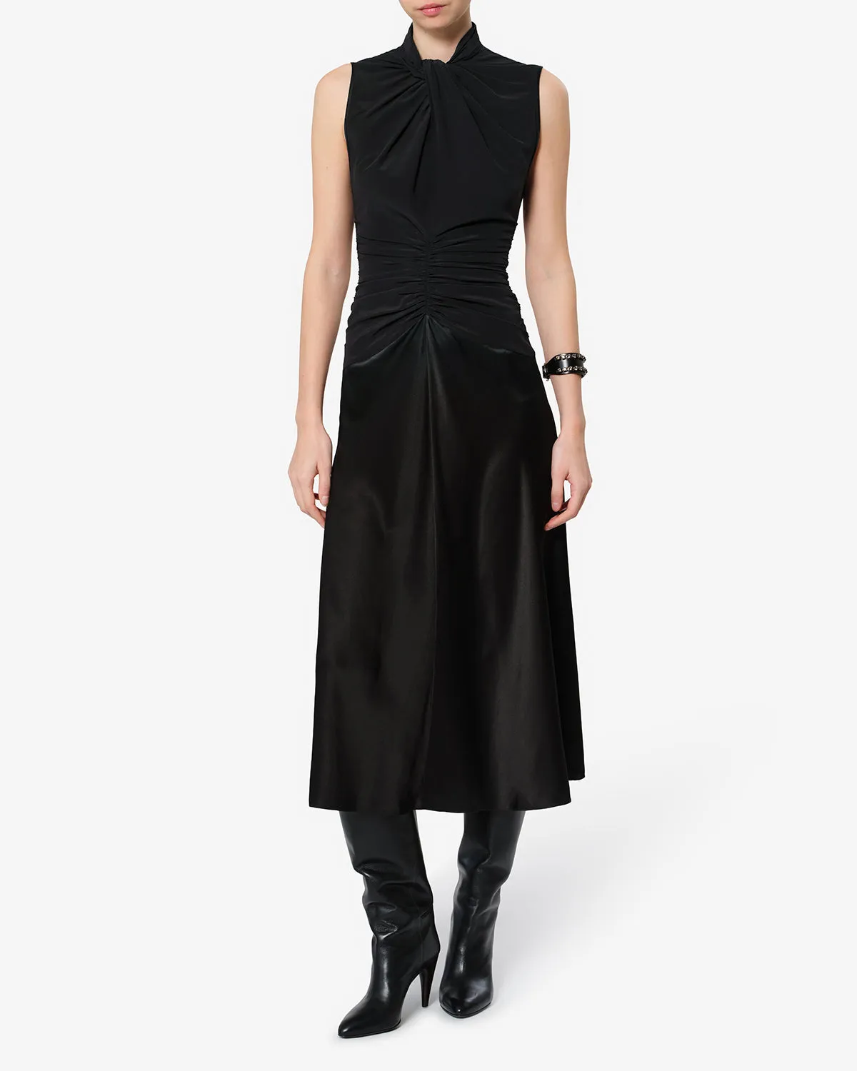 Robe Delfi en soie sold by Isabel Marant product image thumbnail 3
