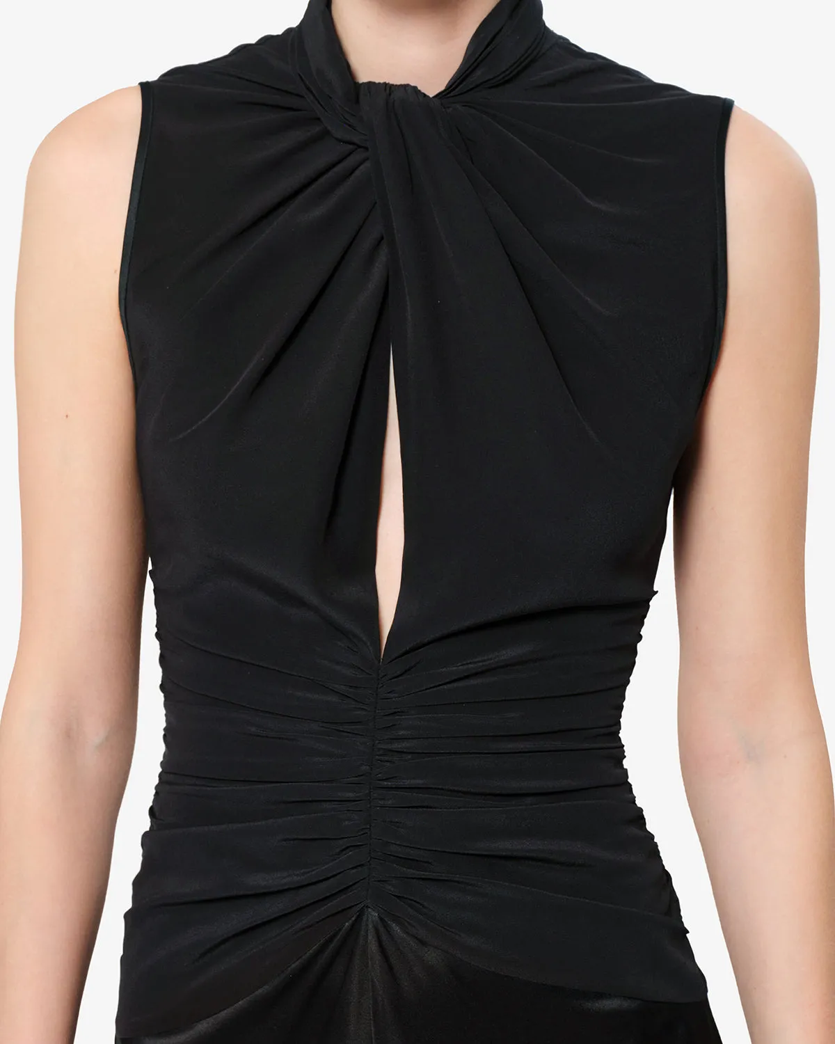 Robe Delfi en soie sold by Isabel Marant product image thumbnail 4