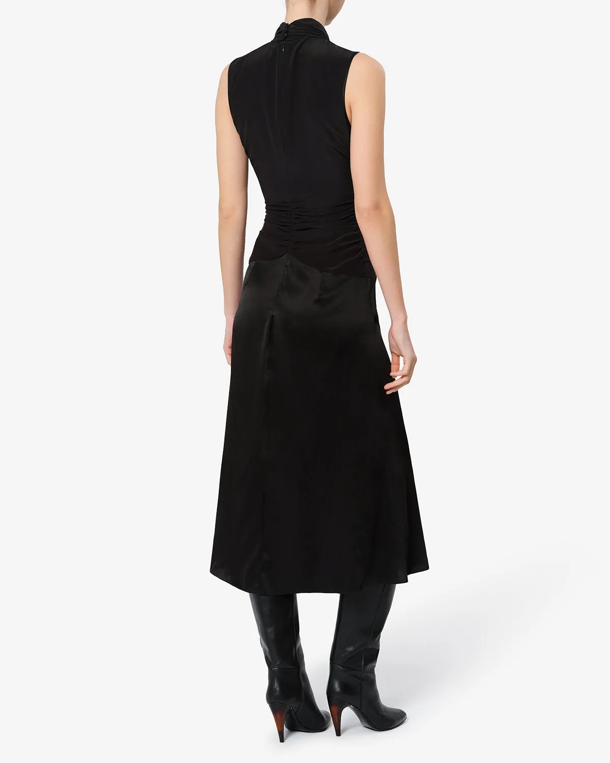Robe Delfi en soie sold by Isabel Marant product image thumbnail 2