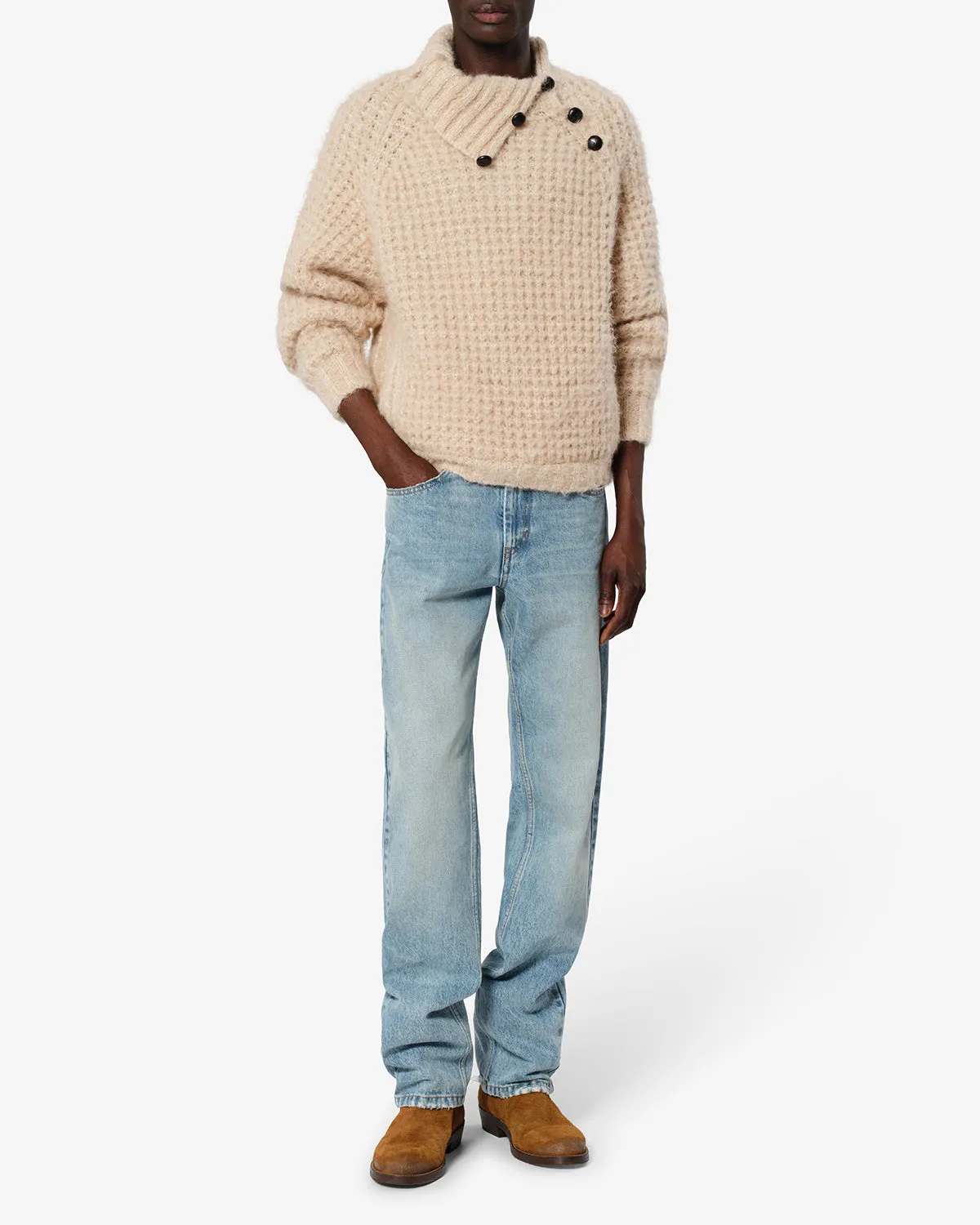 Pull Lyas en alpaga sold by Isabel Marant product image thumbnail 4