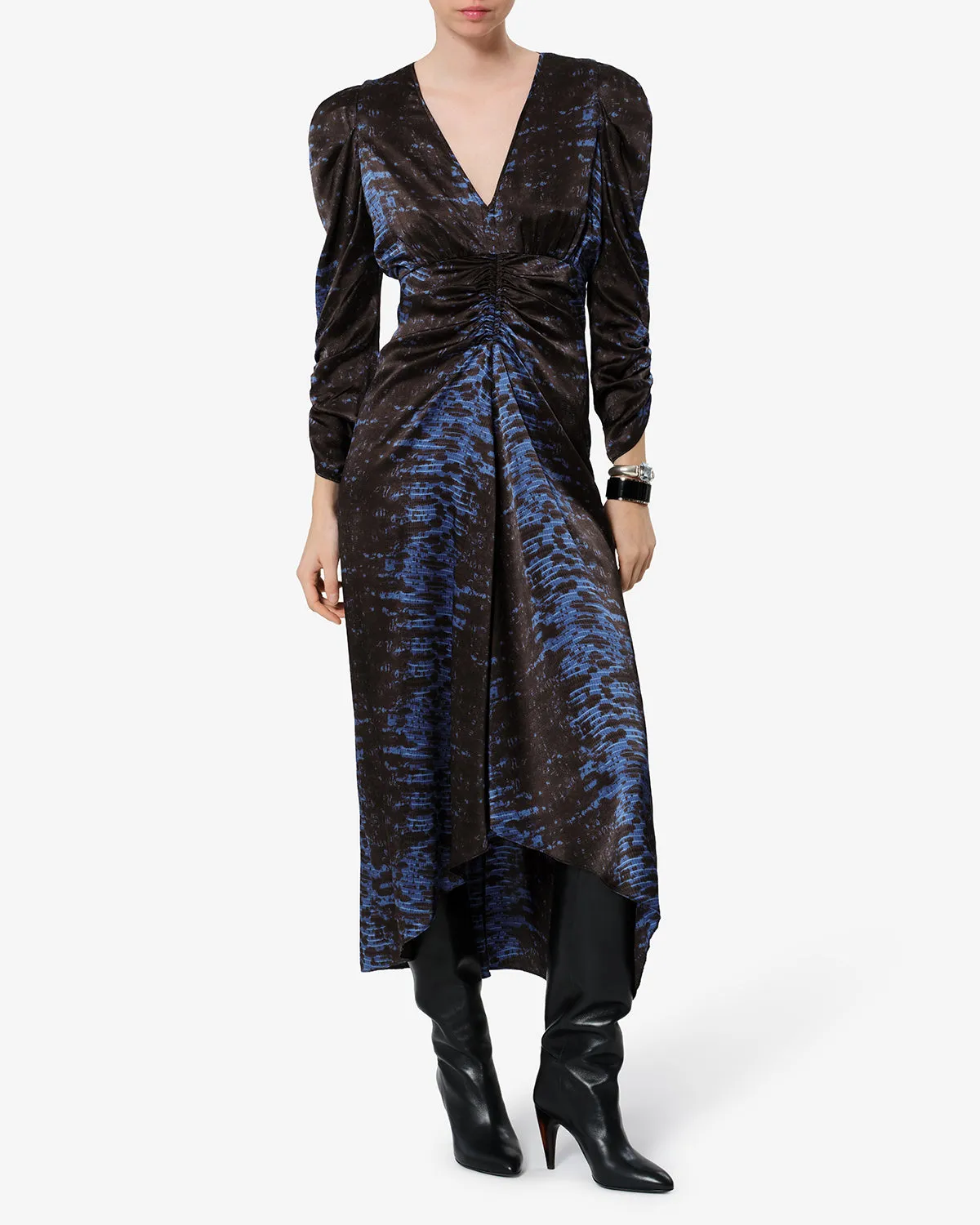 Robe Albini en soie sold by Isabel Marant product image thumbnail 3