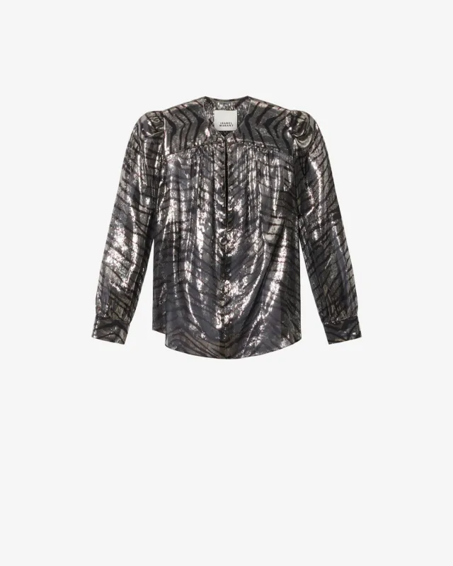 Top Farali en soie made by Isabel Marant