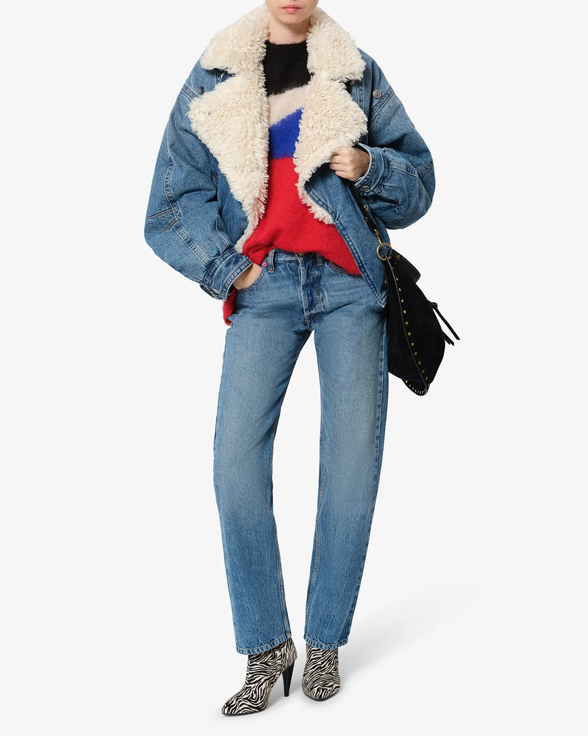 Veste Valineo en denim sold by Isabel Marant product image thumbnail 3