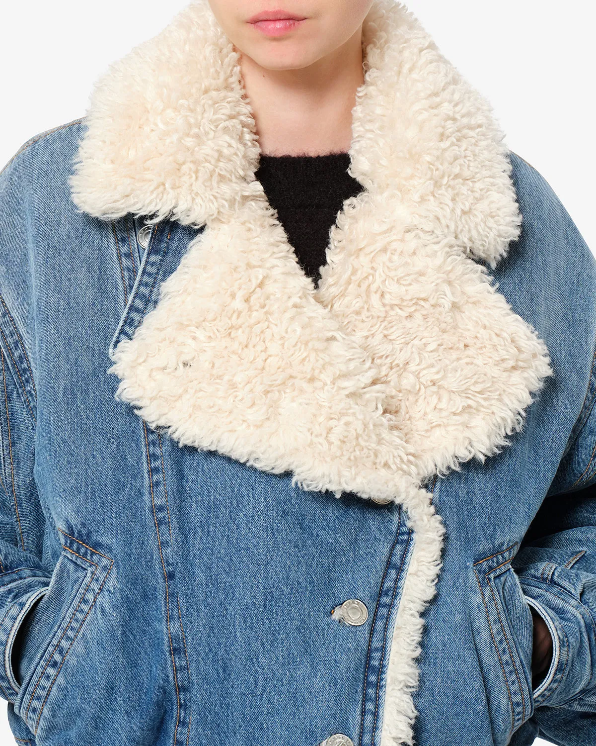Veste Valineo en denim sold by Isabel Marant product image thumbnail 2